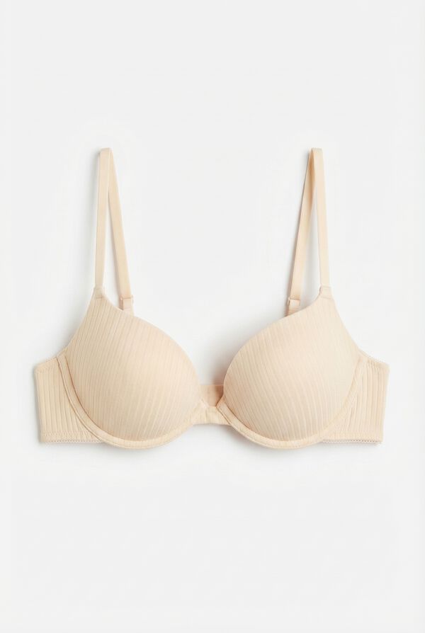 Women'secret Brasier push up de algod&oacute;n amarillo GORGEOUS amarillo