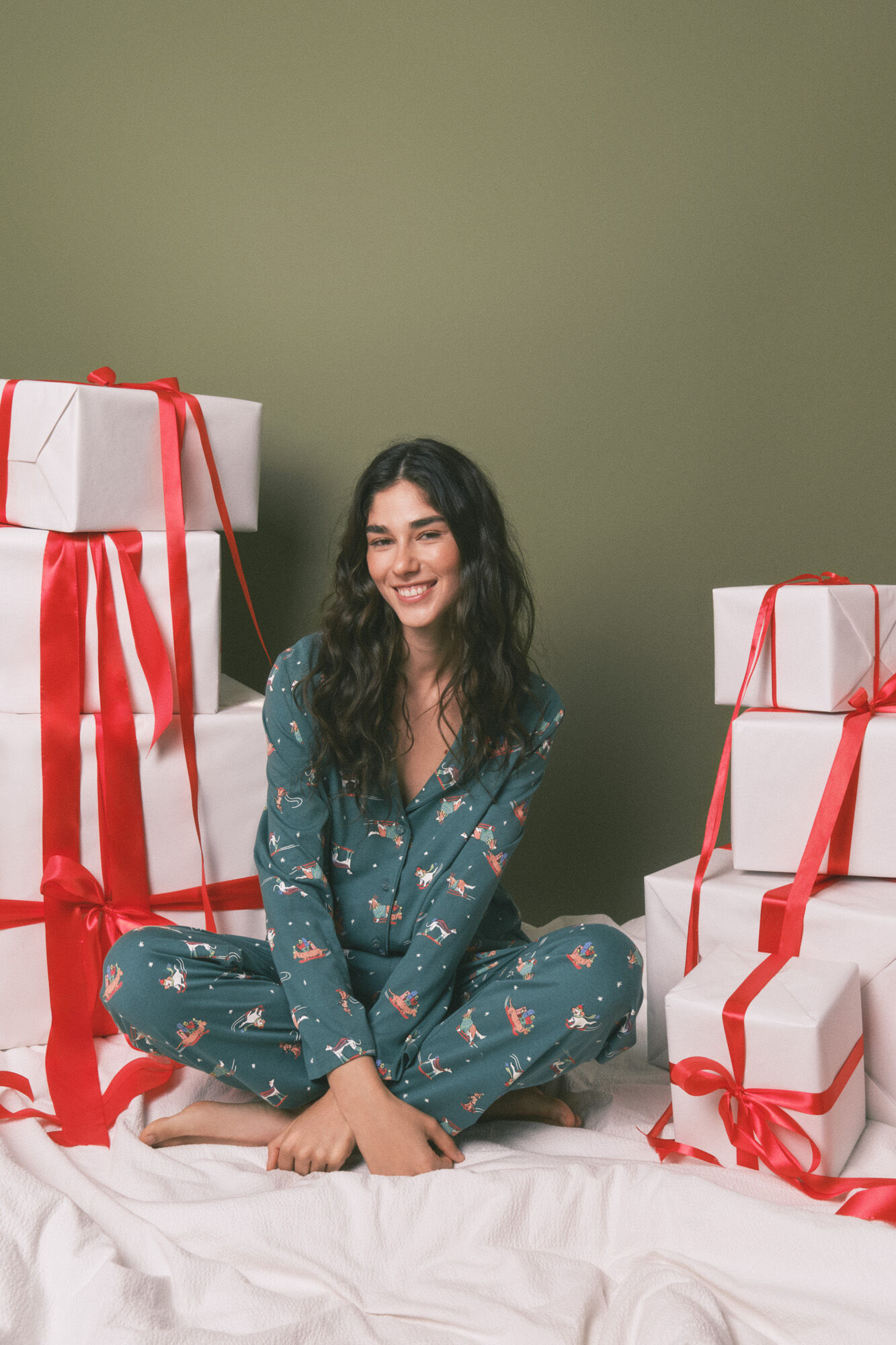 Women'secret Pijama camisera para perro 100% algod&oacute;n