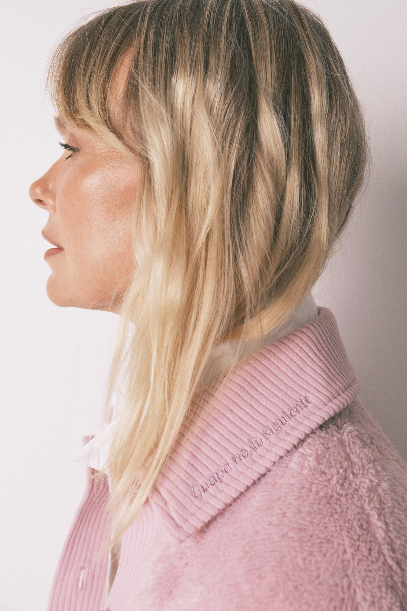 Women'secret Bata rosa esponjosa