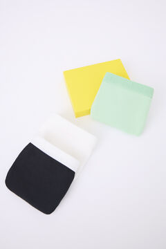 Womensecret Pack 3 tangas negro, blanco y verde blanco
