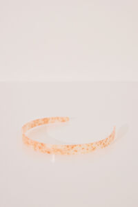 Women'secret Diadema de acetato naranja