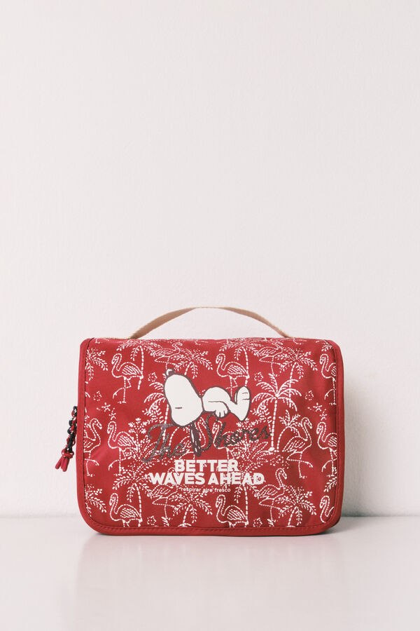 Women'secret Neceser grande Snoopy gancho p&uacute;rpura