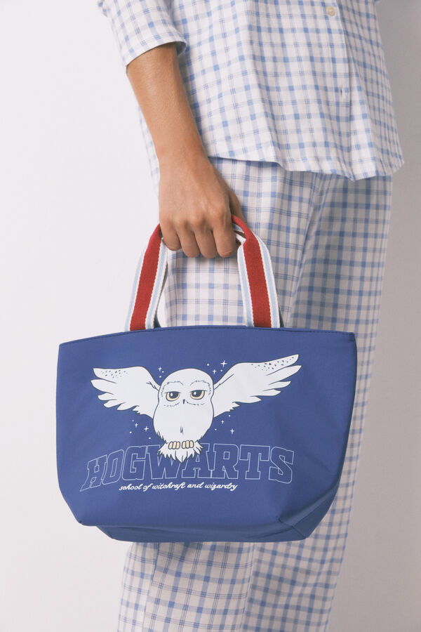Womensecret Bolsa de almuerzo azul marino de Harry Potter azul