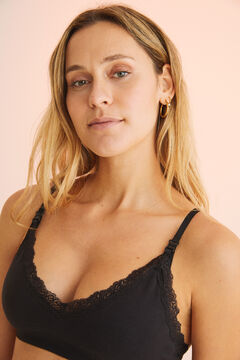 Womensecret Brasier top maternity seamless negro negro