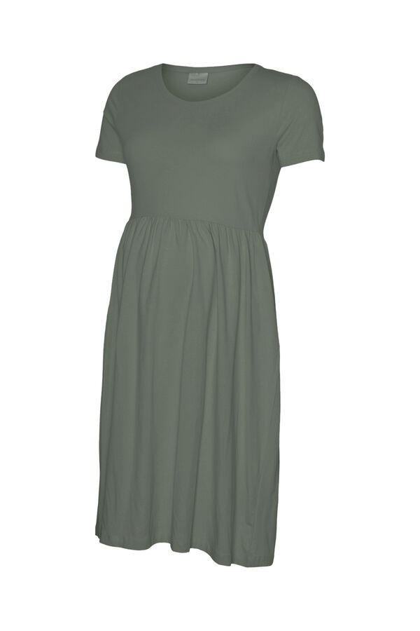 Mamalicious Vestido corto maternity verde