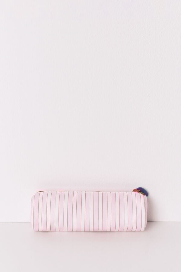 Women'secret Neceser peque&ntilde;o acolchado rosa Snoopy estampado