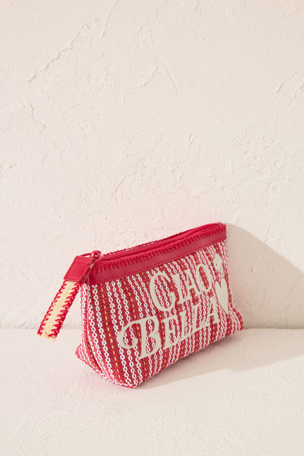 Womensecret Pequeño neceser de Snoopy rojo