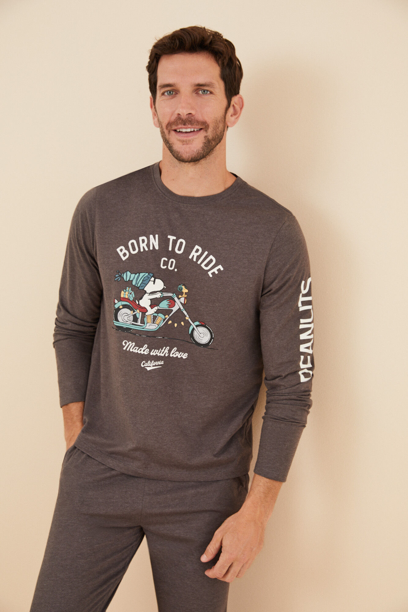 Pijamas de snoopy para hombre discount