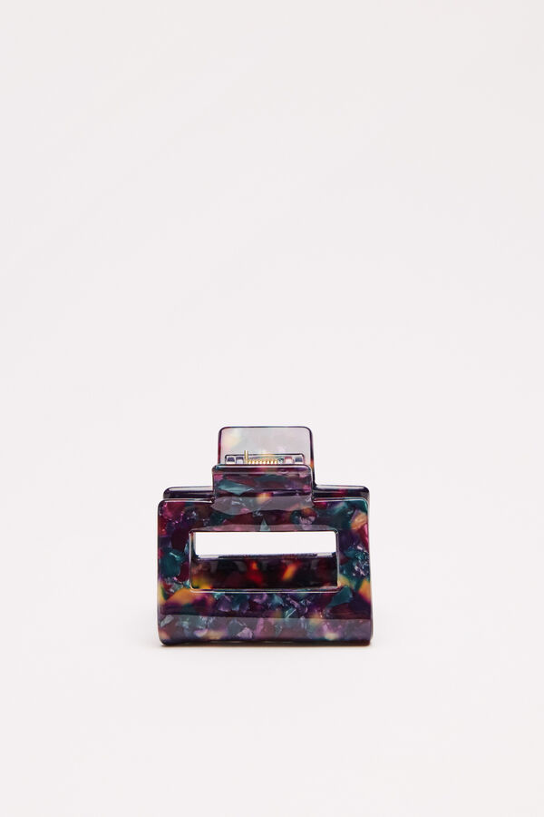 Womensecret Pinza pelo mediana multicolor estampado
