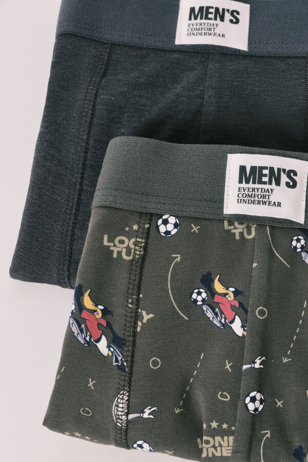 Women'secret Pack 2 calzones b&oacute;xer Looney Tunes multicolor