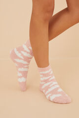 Womensecret Calcetines pelo nubes rosa rosa