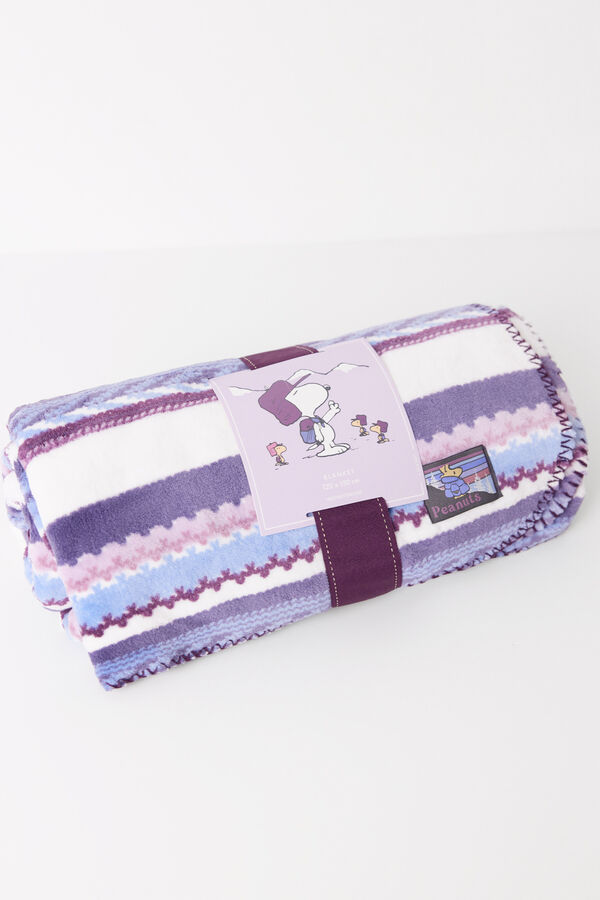 Womensecret Manta supersuave étnico Snoopy estampado