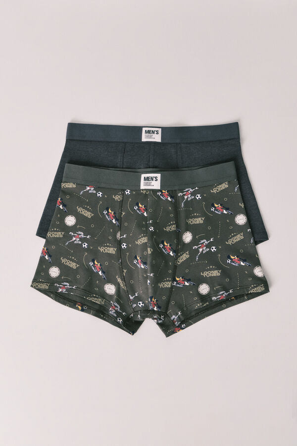 Women'secret Pack 2 calzones b&oacute;xer Looney Tunes multicolor