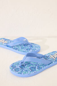 Womensecret Chanclas azules Garfield azul