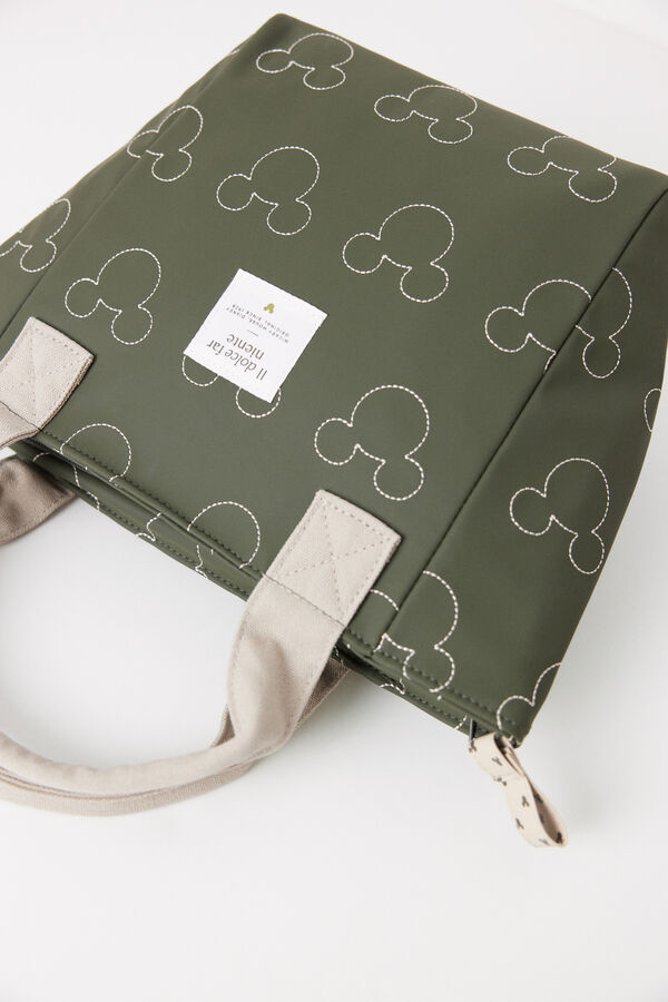 Womensecret Bolsa térmica para alimentos de Mickey Mouse kaki