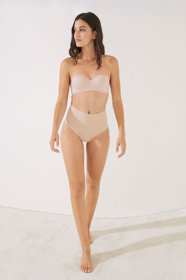 Women'secret Tanga moldeadora nude nude