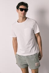 Women'secret Traje de ba&ntilde;o para hombre estampado de rayas verdes verde