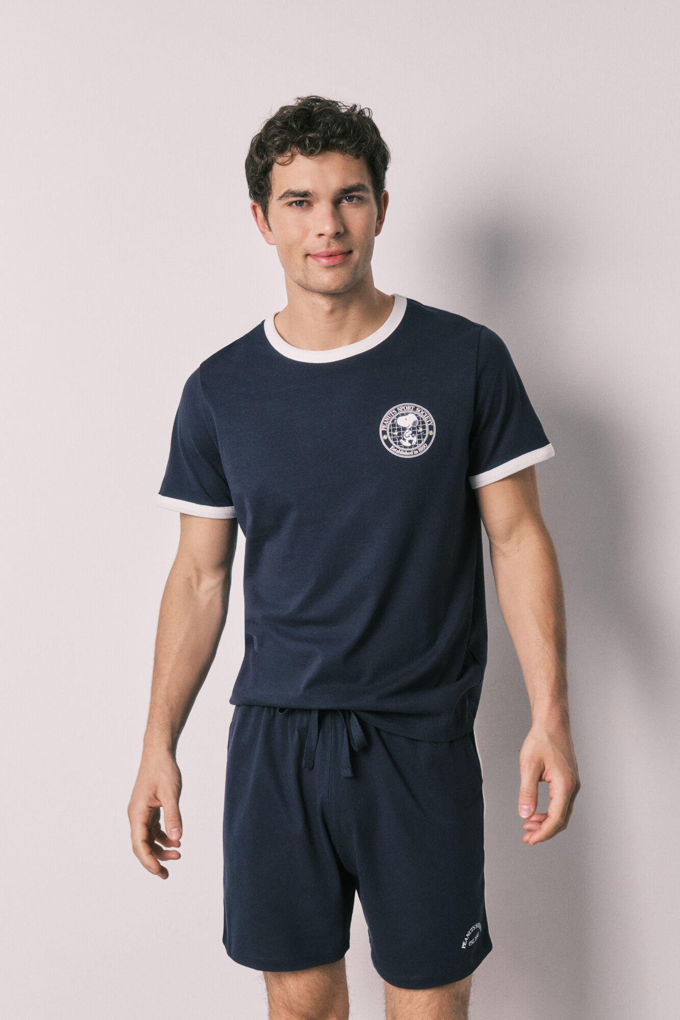 Women'secret Pijama corta de 100% algod&oacute;n Snoopy