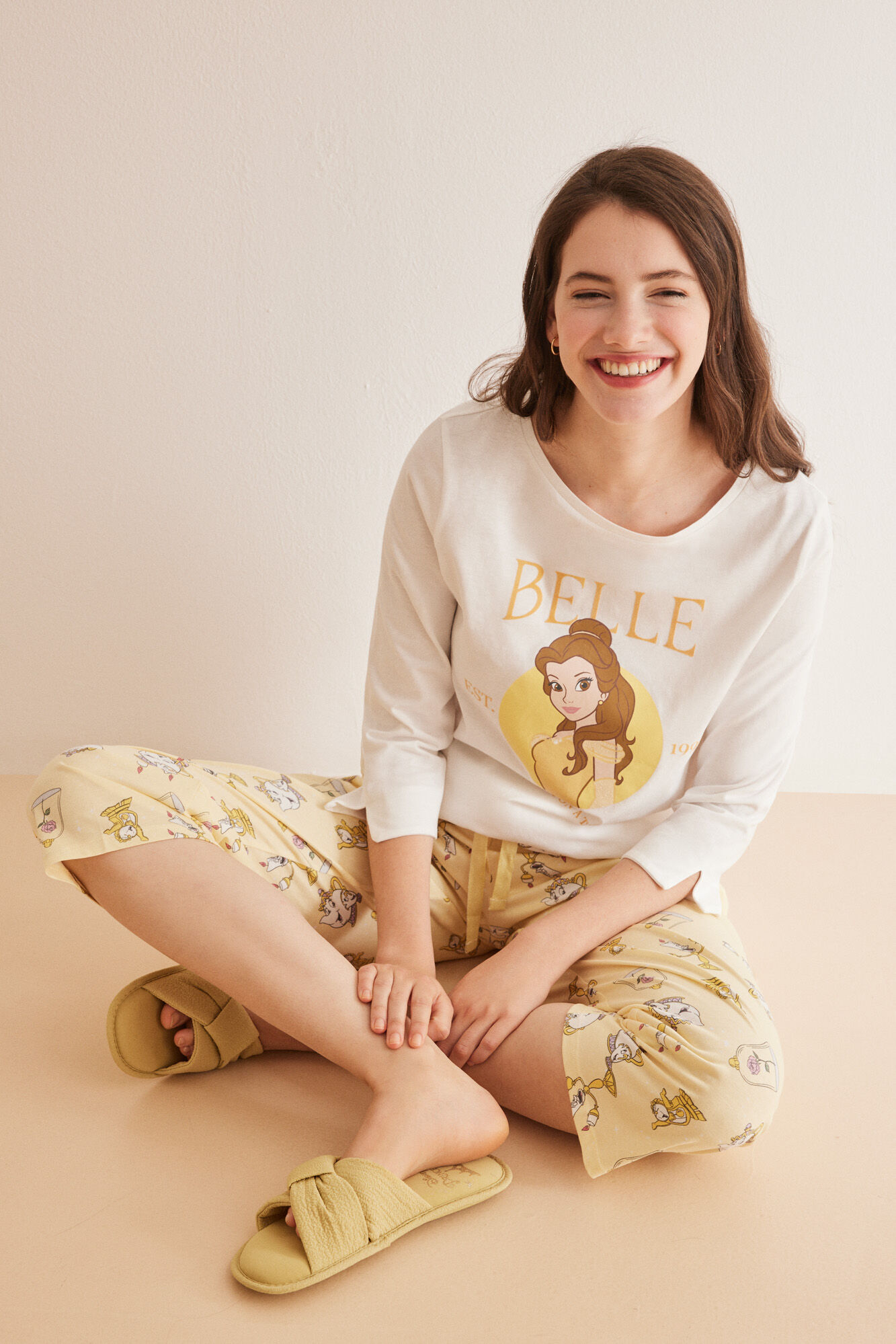 Pijama 100 algodon Disney Bella Ropa de dormir y homewear de mujer WomenSecret MX