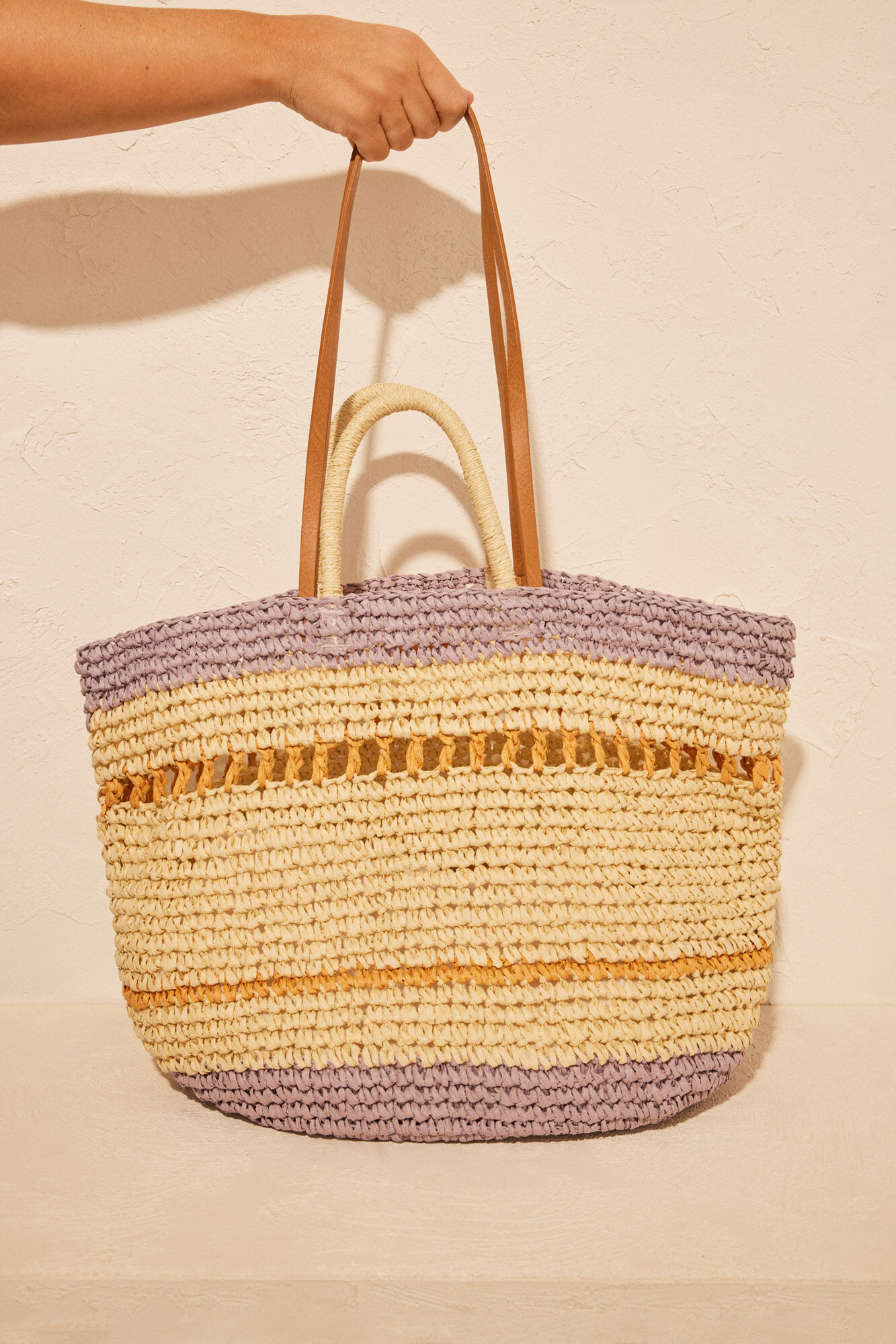 Bolsa grande rafia Accesorios para mujer WomenSecret MX