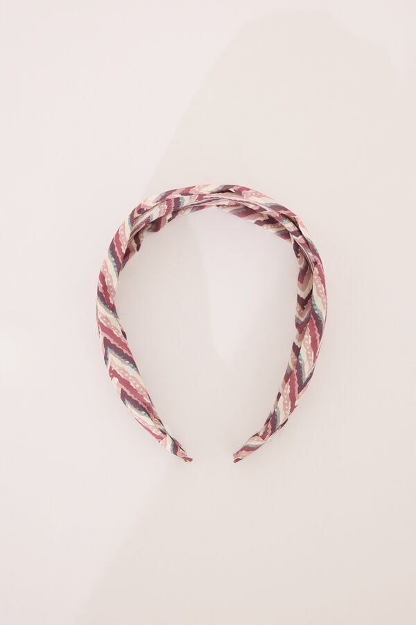 Womensecret Diadema con estampado tribal estampado