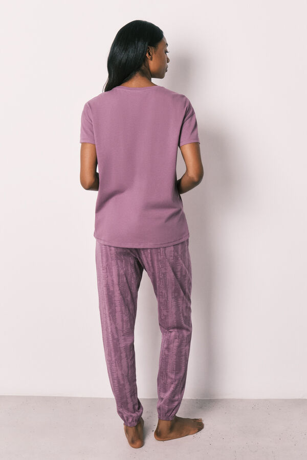 Women'secret Pantuflas Snoopy moradas morado/lila