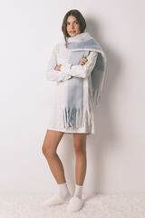 Women'secret Camis&oacute;n corto 100% algod&oacute;n con efecto brillo gris gris