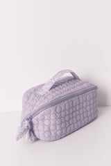 Womensecret Acolchado mediano de neceser lila morado/lila