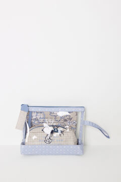 Womensecret Pack de 3 neceseres de Snoopy estampado