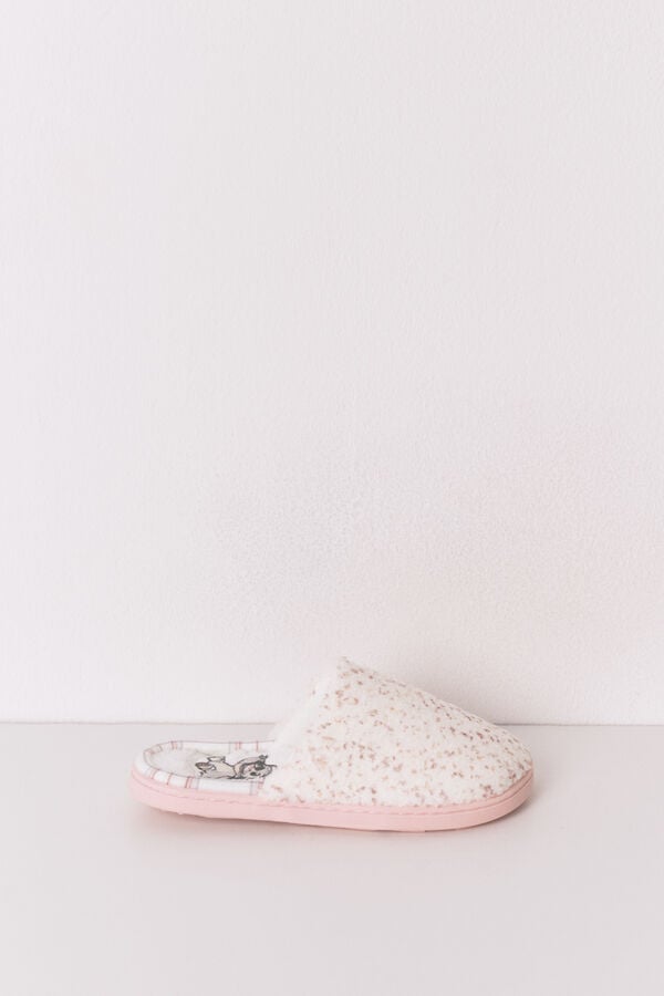 Women'secret Pantuflas borreguito rosa Stitch rosa