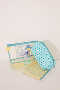 Womensecret Neceser multicolor de Snoopy estampado