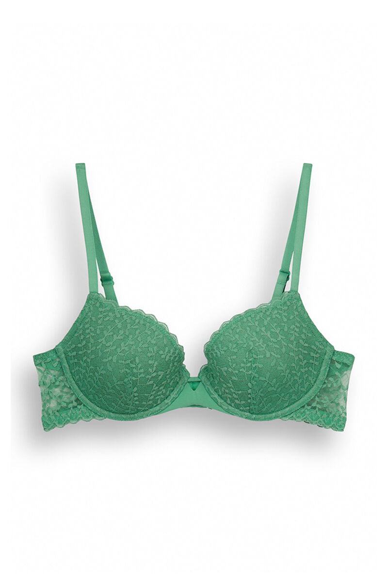 BEAUTIFUL brasier encaje verde Brasieres WomenSecret MX