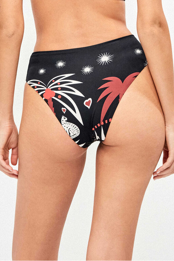 Gisela Panty bikini de tiro s&uacute;per alto blanco