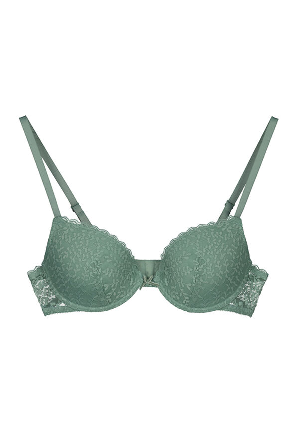 Womensecret BEAUTIFUL Brasier encaje verde claro verde
