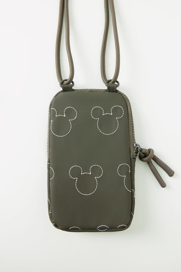 Womensecret Funda para móvil portátil Mickey kaki