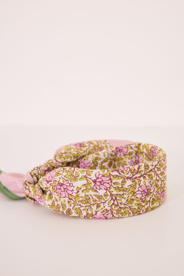 Womensecret Pañuelo de flores cuello estampado