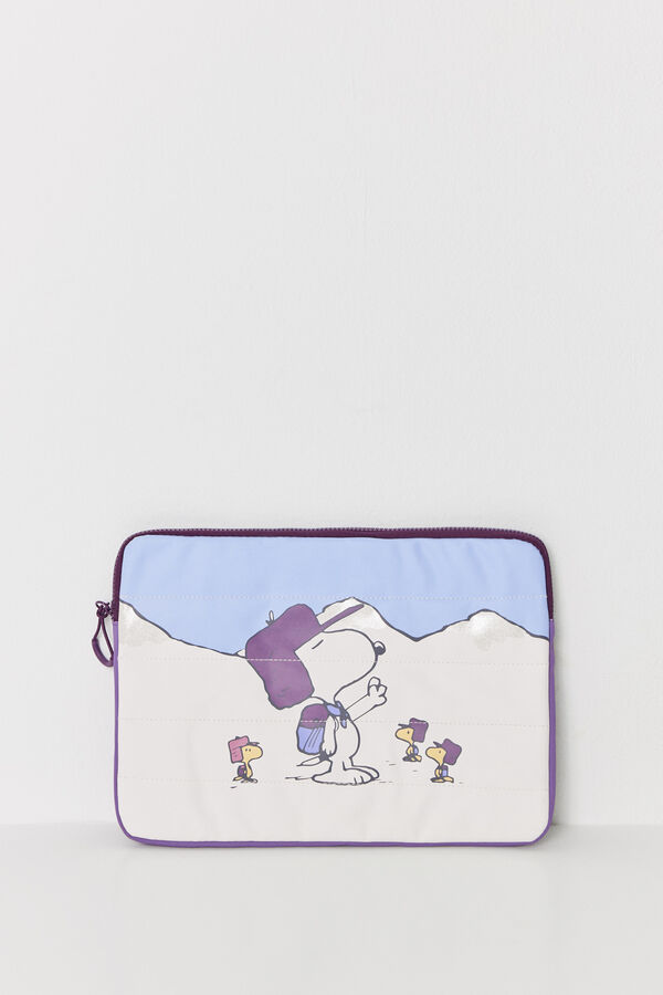 Womensecret Funda computadora morado Snoopy  morado/lila