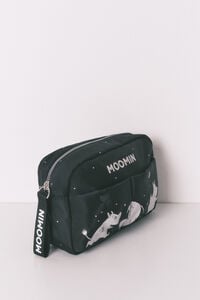 Women'secret Neceser mediano de nylon negro Moomin