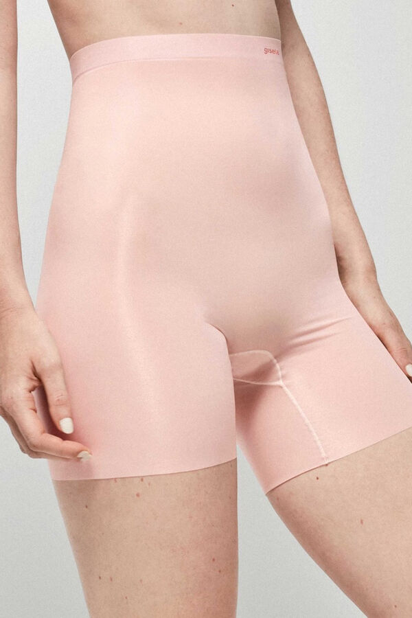 Gisela Pantalón acabado invisible rosa