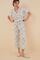 Womensecret Pijama camisera 100% algodón Snoopy gris