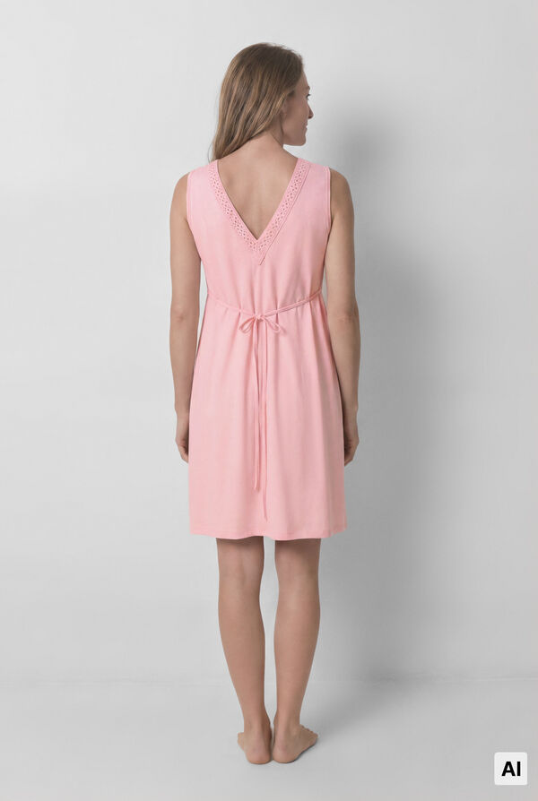 Women'secret Camis&oacute;n maternity sin mangas de algod&oacute;n rosa rosa