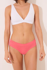 Womensecret Panty ancha brasileña en color coral coral