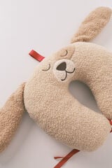 Women'secret Cojín de viaje con forma de perro café