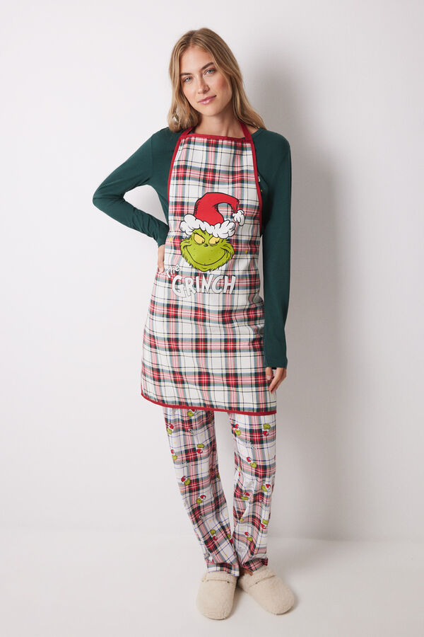 Womensecret Delantal cuadros El Grinch estampado