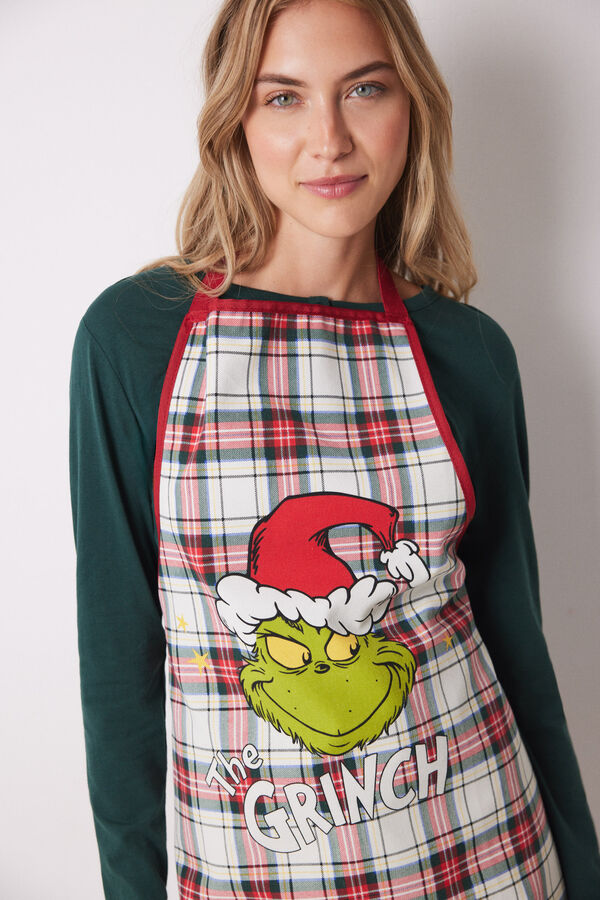 Womensecret Delantal cuadros El Grinch estampado