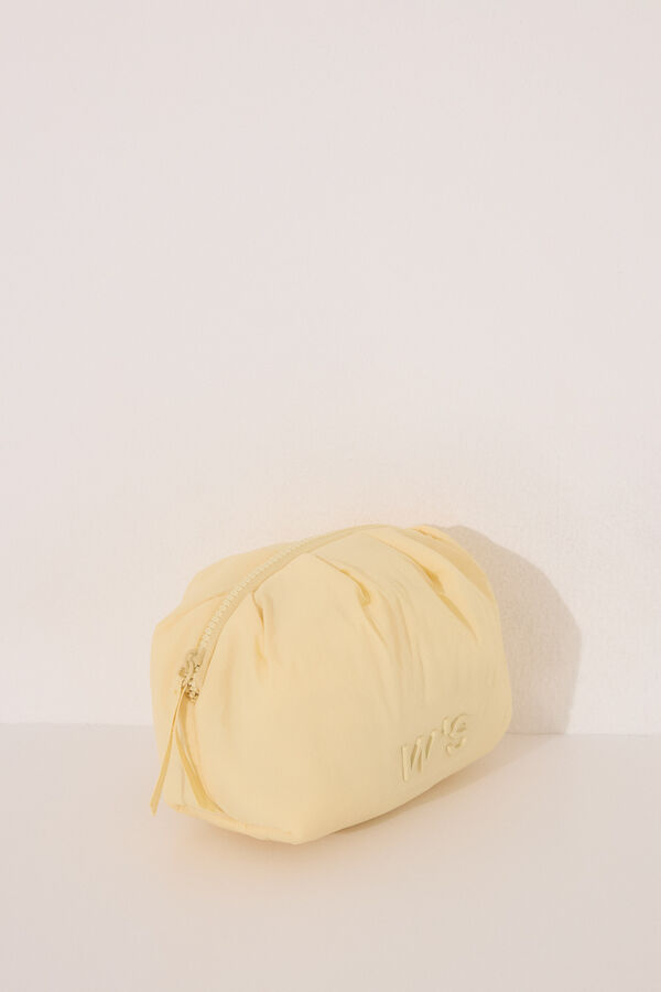 Womensecret Neceser de nube de color amarillo mediano  amarillo