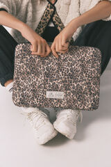 Women'secret Funda de ordenador de nailon con estampado animal estampado