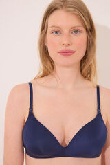 Womensecret Brasier premamá LOVELY en microfibra azul azul