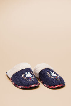Womensecret Pantuflas casa pelo Miffy azul