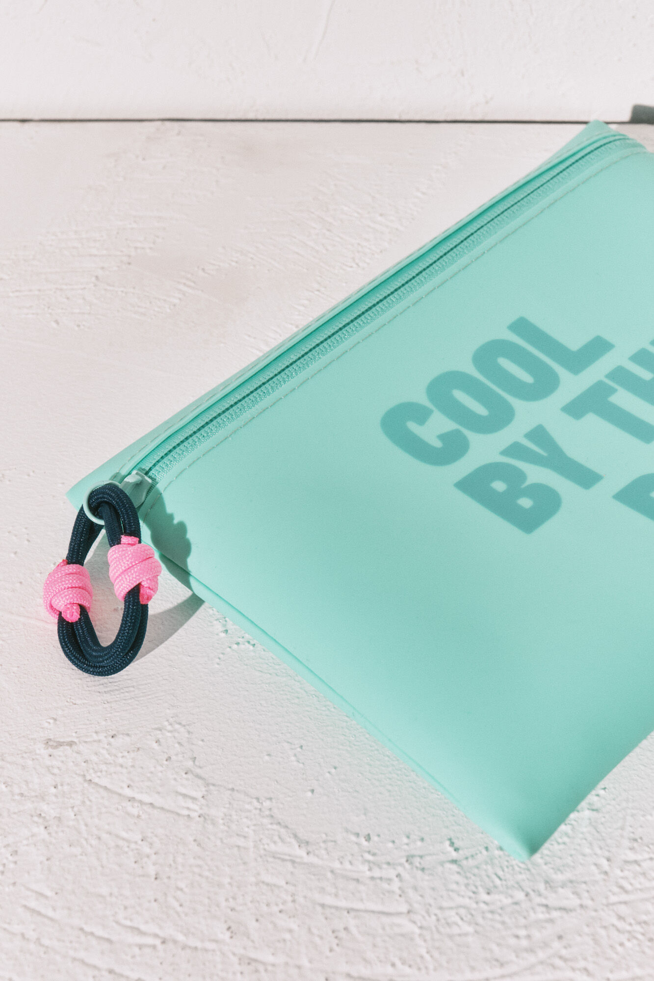 Women'secret Bolsa de traje de ba&ntilde;o impermeable azul